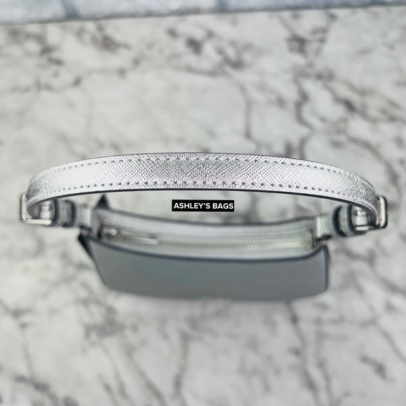 Kate Spade Glimmer Glitter Shoulder Bag In Silver - Picture 7 of 12